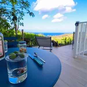 Chez Anna - Vue Et Piscine Le Carbet